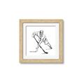 Picture of Hockey Sketch  _GroupedProduct_Square_Mini_ _GroupedProduct_Square_Framed_Matted_