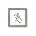 Picture of Hockey Sketch  _GroupedProduct_Square_Mini_ _GroupedProduct_Square_Framed_Matted_