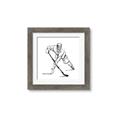 Picture of Hockey Sketch  _GroupedProduct_Square_Mini_ _GroupedProduct_Square_Framed_Matted_