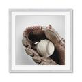 Picture of Baseball     _GroupedProduct_Square_Mini_ _GroupedProduct_Square_Framed_Matted_