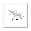 Picture of Be a Unicorn I   _GroupedProduct_Square_Mini_ _GroupedProduct_Square_Framed_Matted_