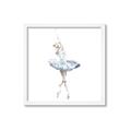 Picture of Ballerina Blue Dress _GroupedProduct_Square_Mini_ _GroupedProduct_Square_Framed_Matted_