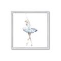 Picture of Ballerina Blue Dress _GroupedProduct_Square_Mini_ _GroupedProduct_Square_Framed_Matted_