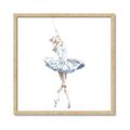 Picture of Ballerina Blue Dress _GroupedProduct_Square_Mini_ _GroupedProduct_Square_Framed_Matted_