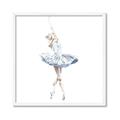 Picture of Ballerina Blue Dress _GroupedProduct_Square_Mini_ _GroupedProduct_Square_Framed_Matted_