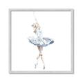 Picture of Ballerina Blue Dress _GroupedProduct_Square_Mini_ _GroupedProduct_Square_Framed_Matted_
