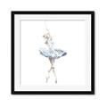 Picture of Ballerina Blue Dress _GroupedProduct_Square_Mini_ _GroupedProduct_Square_Framed_Matted_