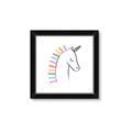 Picture of Pretty Unicorn _GroupedProduct_Square_Mini_ _GroupedProduct_Square_Framed_Matted_