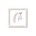 Picture of Pretty Unicorn _GroupedProduct_Square_Mini_ _GroupedProduct_Square_Framed_Matted_