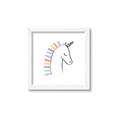 Picture of Pretty Unicorn _GroupedProduct_Square_Mini_ _GroupedProduct_Square_Framed_Matted_