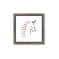 Picture of Pretty Unicorn _GroupedProduct_Square_Mini_ _GroupedProduct_Square_Framed_Matted_