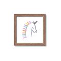 Picture of Pretty Unicorn _GroupedProduct_Square_Mini_ _GroupedProduct_Square_Framed_Matted_