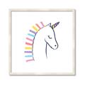 Picture of Pretty Unicorn _GroupedProduct_Square_Mini_ _GroupedProduct_Square_Framed_Matted_