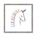 Picture of Pretty Unicorn _GroupedProduct_Square_Mini_ _GroupedProduct_Square_Framed_Matted_