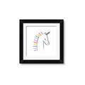 Picture of Pretty Unicorn _GroupedProduct_Square_Mini_ _GroupedProduct_Square_Framed_Matted_