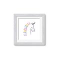 Picture of Pretty Unicorn _GroupedProduct_Square_Mini_ _GroupedProduct_Square_Framed_Matted_