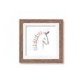 Picture of Pretty Unicorn _GroupedProduct_Square_Mini_ _GroupedProduct_Square_Framed_Matted_