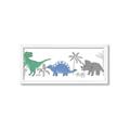 Picture of Tropical Dinos _GroupedProduct_Panel_Landscape_Mini_ _GroupedProduct_Panel_Landscape_Framed_Matted_