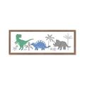 Picture of Tropical Dinos _GroupedProduct_Panel_Landscape_Mini_ _GroupedProduct_Panel_Landscape_Framed_Matted_