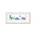Picture of Tropical Dinos _GroupedProduct_Panel_Landscape_Mini_ _GroupedProduct_Panel_Landscape_Framed_Matted_