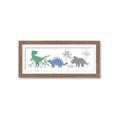 Picture of Tropical Dinos _GroupedProduct_Panel_Landscape_Mini_ _GroupedProduct_Panel_Landscape_Framed_Matted_