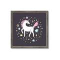 Picture of The Magic of Unicorns _GroupedProduct_Square_Mini_ _GroupedProduct_Square_Framed_Matted_