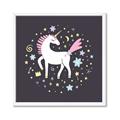 Picture of The Magic of Unicorns _GroupedProduct_Square_Mini_ _GroupedProduct_Square_Framed_Matted_