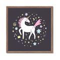 Picture of The Magic of Unicorns _GroupedProduct_Square_Mini_ _GroupedProduct_Square_Framed_Matted_