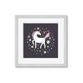 Picture of The Magic of Unicorns _GroupedProduct_Square_Mini_ _GroupedProduct_Square_Framed_Matted_