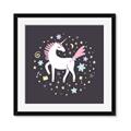 Picture of The Magic of Unicorns _GroupedProduct_Square_Mini_ _GroupedProduct_Square_Framed_Matted_