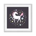 Picture of The Magic of Unicorns _GroupedProduct_Square_Mini_ _GroupedProduct_Square_Framed_Matted_