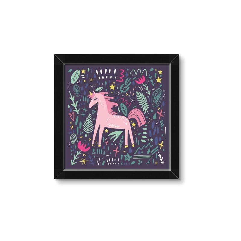Picture of Rosie the Unicorn _GroupedProduct_Square_Mini_ _GroupedProduct_Square_Framed_Matted_