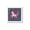 Picture of Rosie the Unicorn _GroupedProduct_Square_Mini_ _GroupedProduct_Square_Framed_Matted_