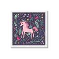 Picture of Rosie the Unicorn _GroupedProduct_Square_Mini_ _GroupedProduct_Square_Framed_Matted_