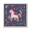 Picture of Rosie the Unicorn _GroupedProduct_Square_Mini_ _GroupedProduct_Square_Framed_Matted_