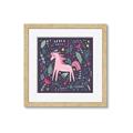 Picture of Rosie the Unicorn _GroupedProduct_Square_Mini_ _GroupedProduct_Square_Framed_Matted_