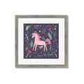 Picture of Rosie the Unicorn _GroupedProduct_Square_Mini_ _GroupedProduct_Square_Framed_Matted_