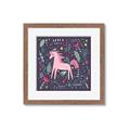 Picture of Rosie the Unicorn _GroupedProduct_Square_Mini_ _GroupedProduct_Square_Framed_Matted_