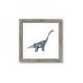 Picture of Gray Dino XIII _GroupedProduct_Square_Mini_ _GroupedProduct_Square_Framed_Matted_