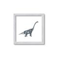 Picture of Gray Dino XIII _GroupedProduct_Square_Mini_ _GroupedProduct_Square_Framed_Matted_