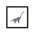 Picture of Gray Dino XIII _GroupedProduct_Square_Mini_ _GroupedProduct_Square_Framed_Matted_