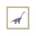 Picture of Gray Dino XIII _GroupedProduct_Square_Mini_ _GroupedProduct_Square_Framed_Matted_
