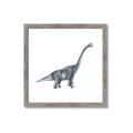 Picture of Gray Dino XIII _GroupedProduct_Square_Mini_ _GroupedProduct_Square_Framed_Matted_