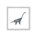 Picture of Gray Dino XIII _GroupedProduct_Square_Mini_ _GroupedProduct_Square_Framed_Matted_