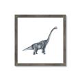 Picture of Gray Dino XIII _GroupedProduct_Square_Mini_ _GroupedProduct_Square_Framed_Matted_