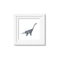 Picture of Gray Dino XIII _GroupedProduct_Square_Mini_ _GroupedProduct_Square_Framed_Matted_