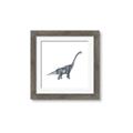Picture of Gray Dino XIII _GroupedProduct_Square_Mini_ _GroupedProduct_Square_Framed_Matted_