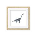 Picture of Gray Dino XIII _GroupedProduct_Square_Mini_ _GroupedProduct_Square_Framed_Matted_