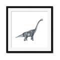 Picture of Gray Dino XIII _GroupedProduct_Square_Mini_ _GroupedProduct_Square_Framed_Matted_
