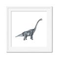 Picture of Gray Dino XIII _GroupedProduct_Square_Mini_ _GroupedProduct_Square_Framed_Matted_